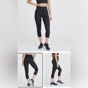 Spanx cropped lamb leggings 1X